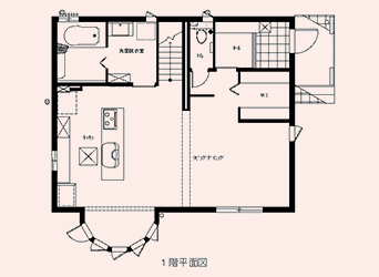 1F／間取り