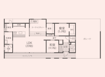 1F／間取り