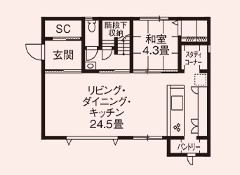 1F／間取り