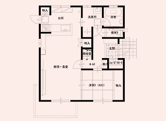 1F／間取り