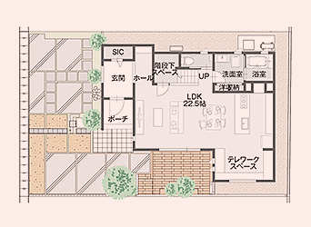 1F／間取り